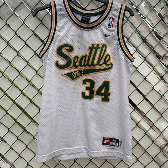 ray allen supersonics jersey